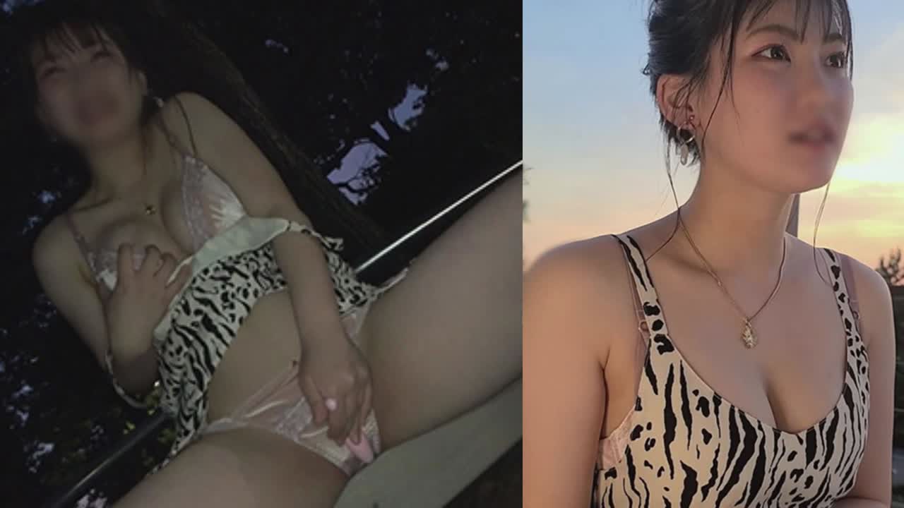 【ぐちょ濡れ公園露出♡】変態美人専門**の野外オナニー♪汁だくイラマ＆首絞めピストンで絶頂中イキ